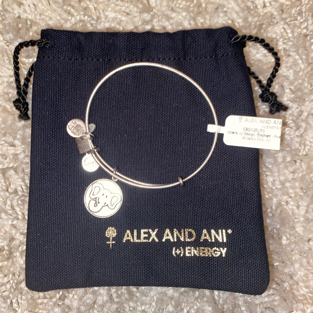Alex and Ani Elephant Bracelet